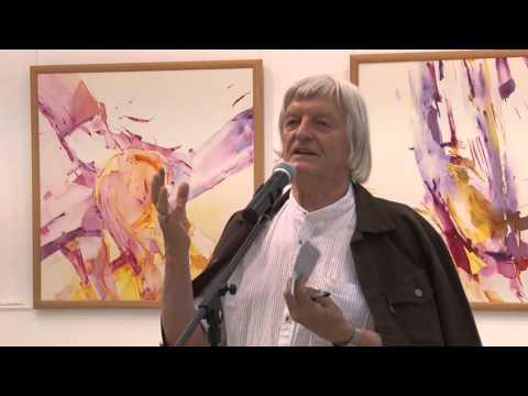 TV Szentendre / &quot;Tépőzár&quot; Orosz Lajos és Krnács Ágota kiállítása a MANK galériában / 2015.07.06.